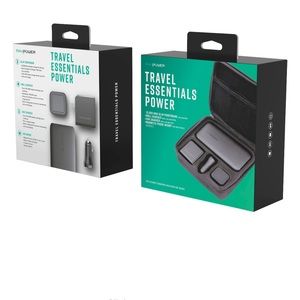RAVPower - Travel Essentials 10,000 mAh Portable Charger  - Black NIB